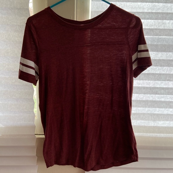 PINK red baseball tee - Picture 5 of 5